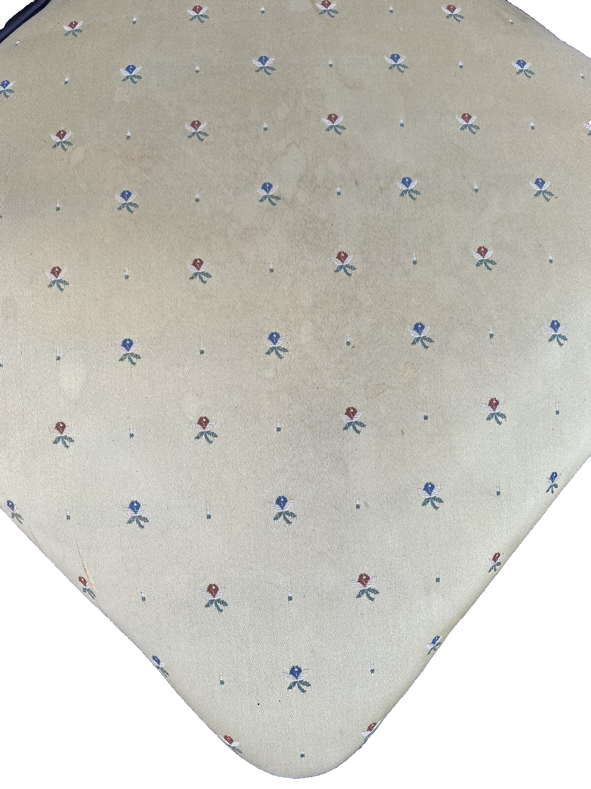 65995   Mahogany ETHAN ALLEN Corner Chair