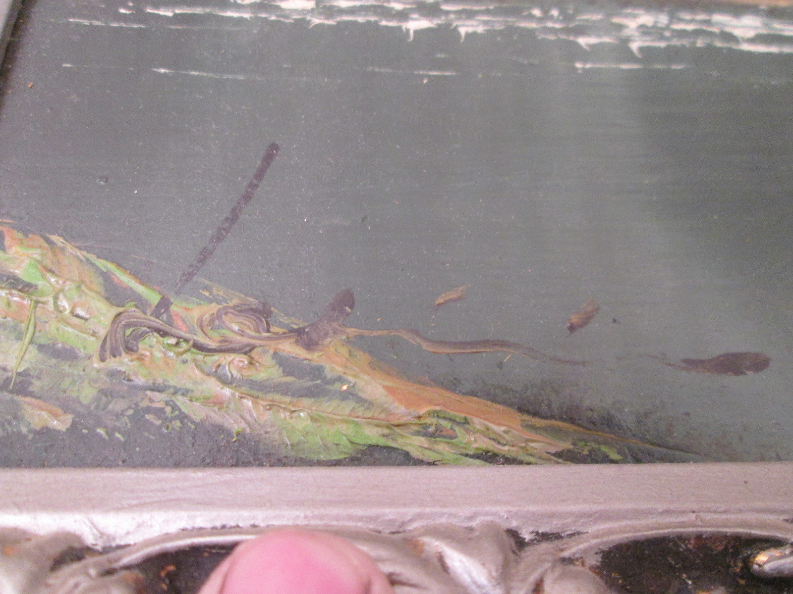 59752  Vintage Oil Paintng on Board