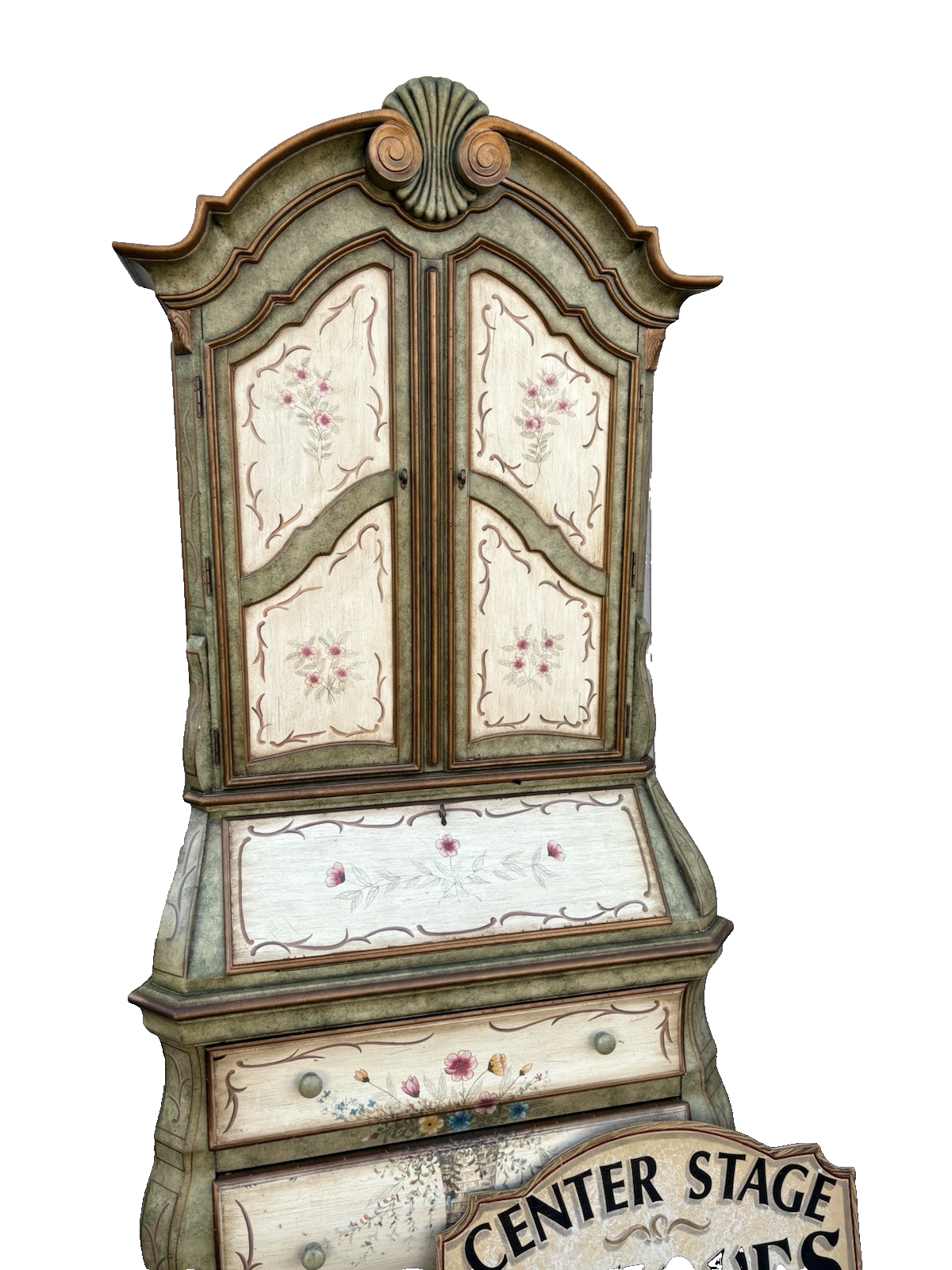 67051 Decorator 2 piece Secretary Desk