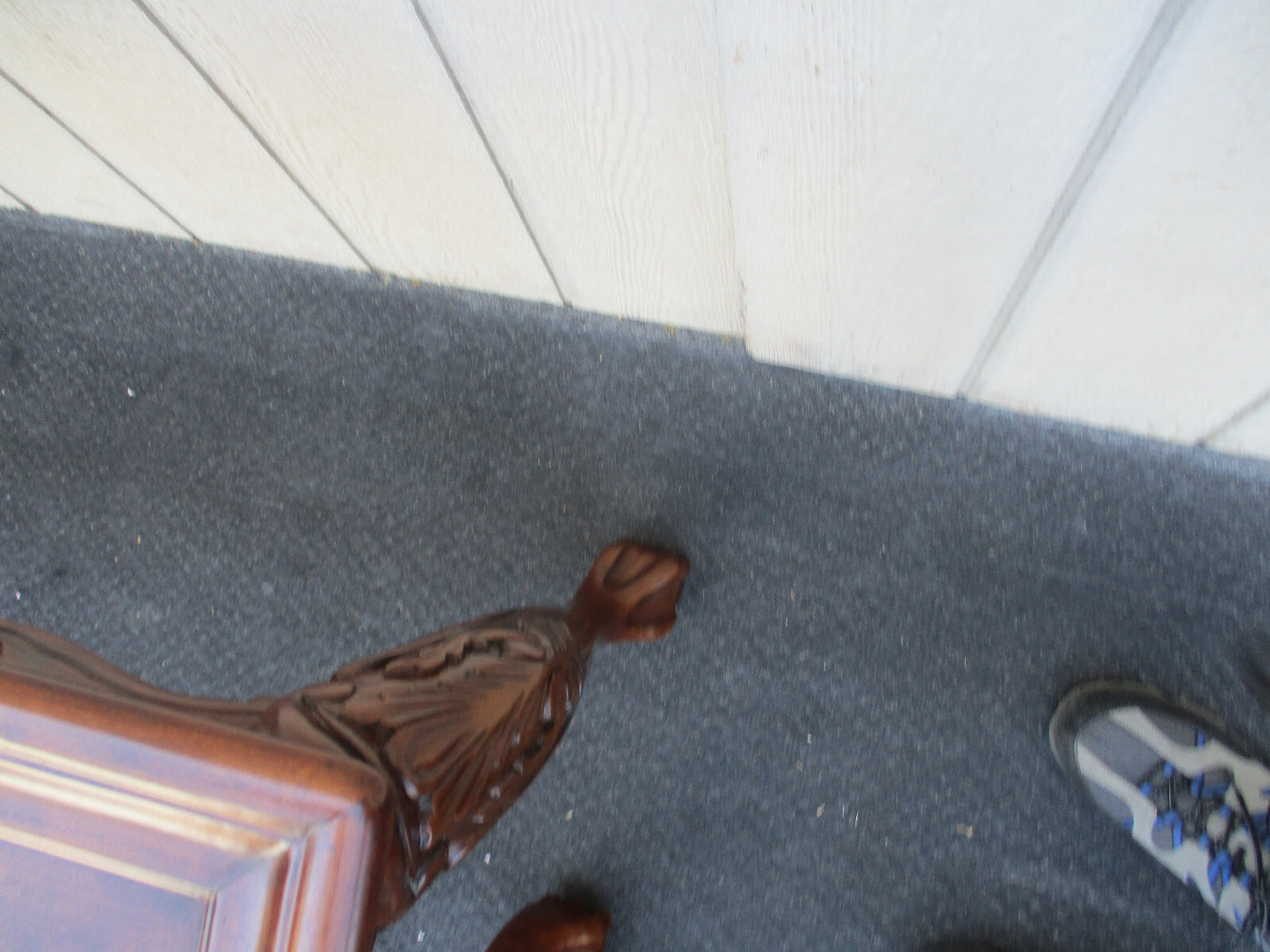 64357 Glass Top Console Hall Table Sideboard