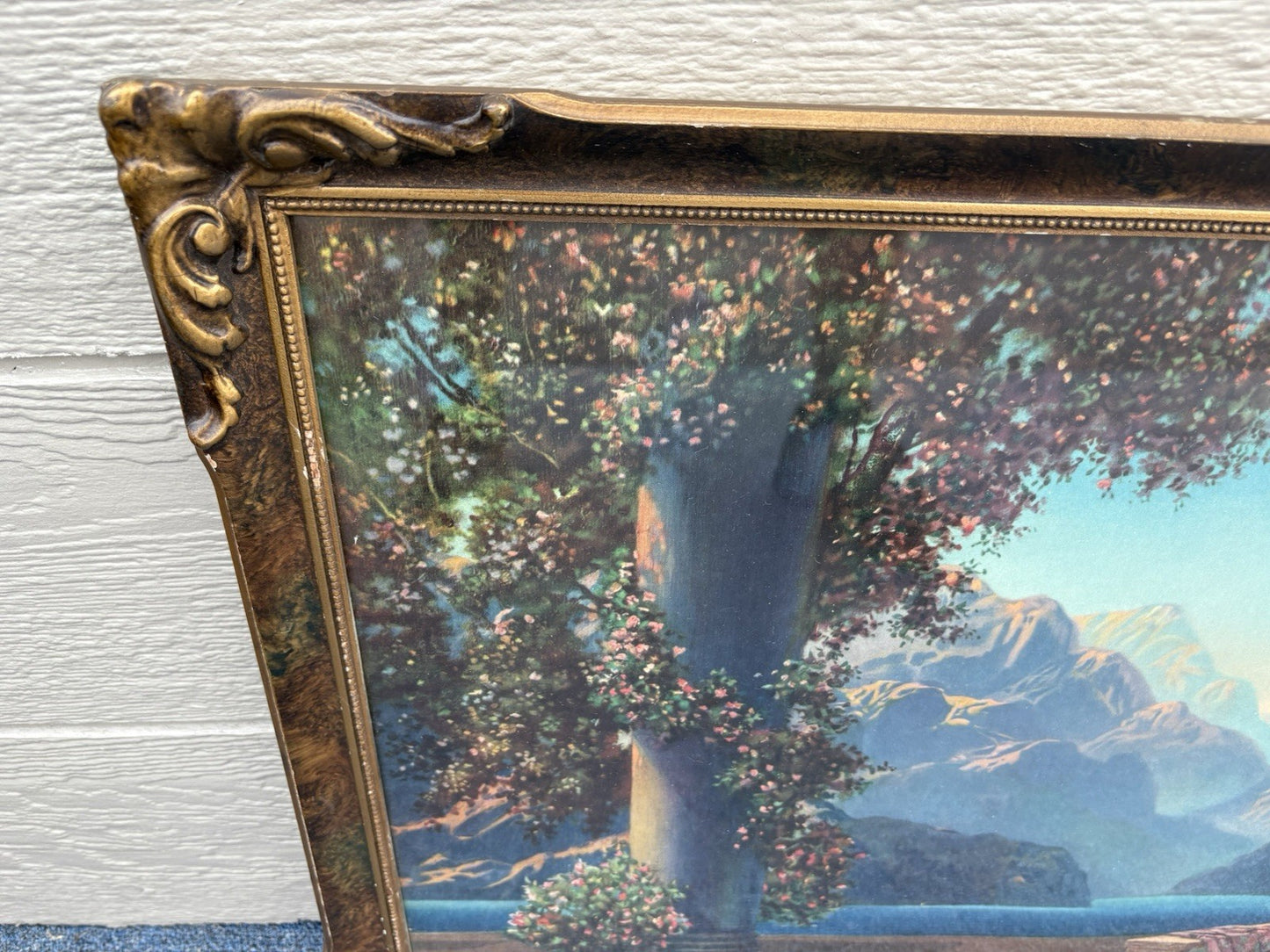 66781 R Atkinson Fox ??  DAWN  Print in Picture Frame CHICAGO