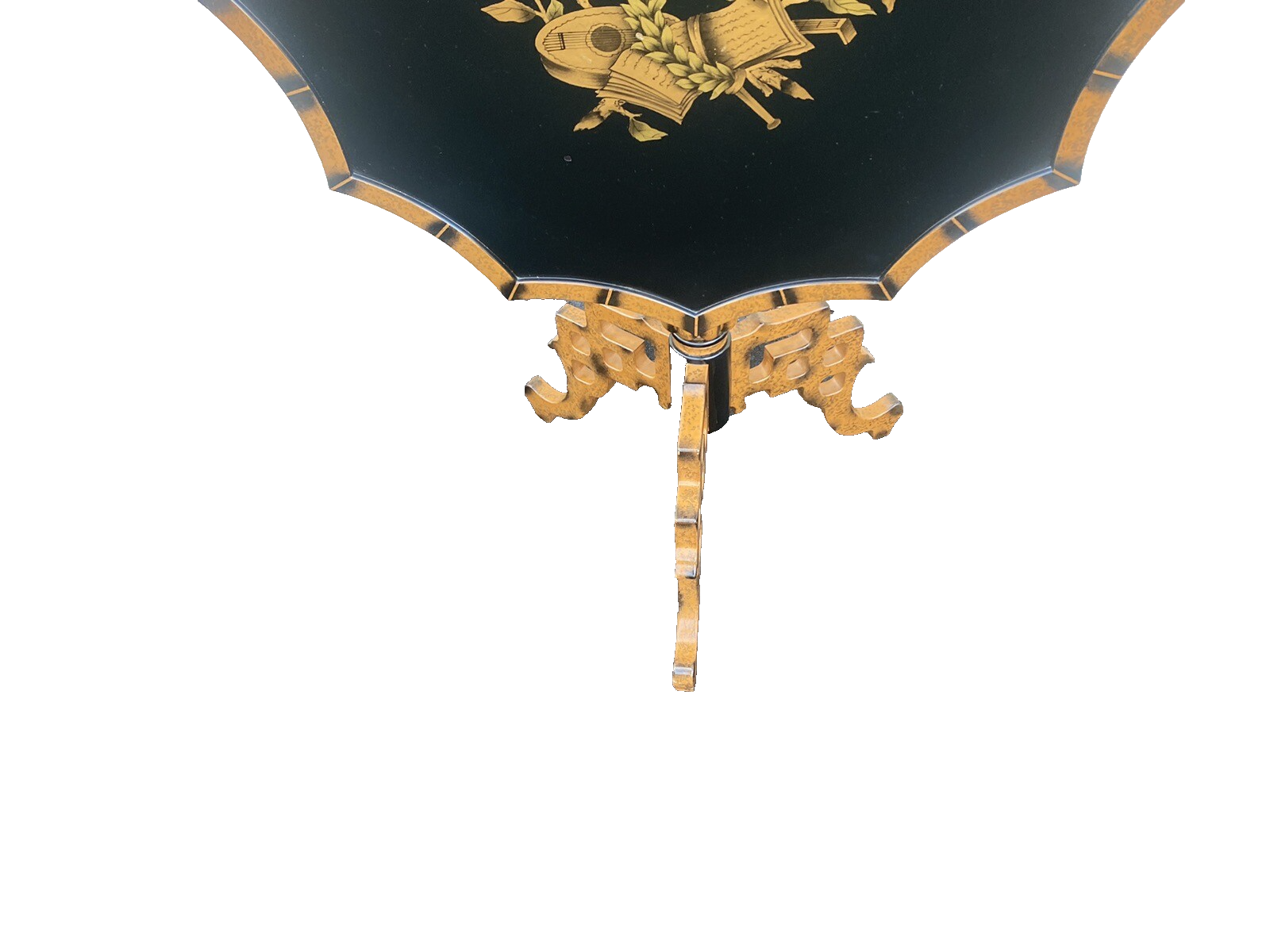 65071 MAITLAND SMITH ??? Bamboo Style Revolving  Tilt Top Table      $1450 New