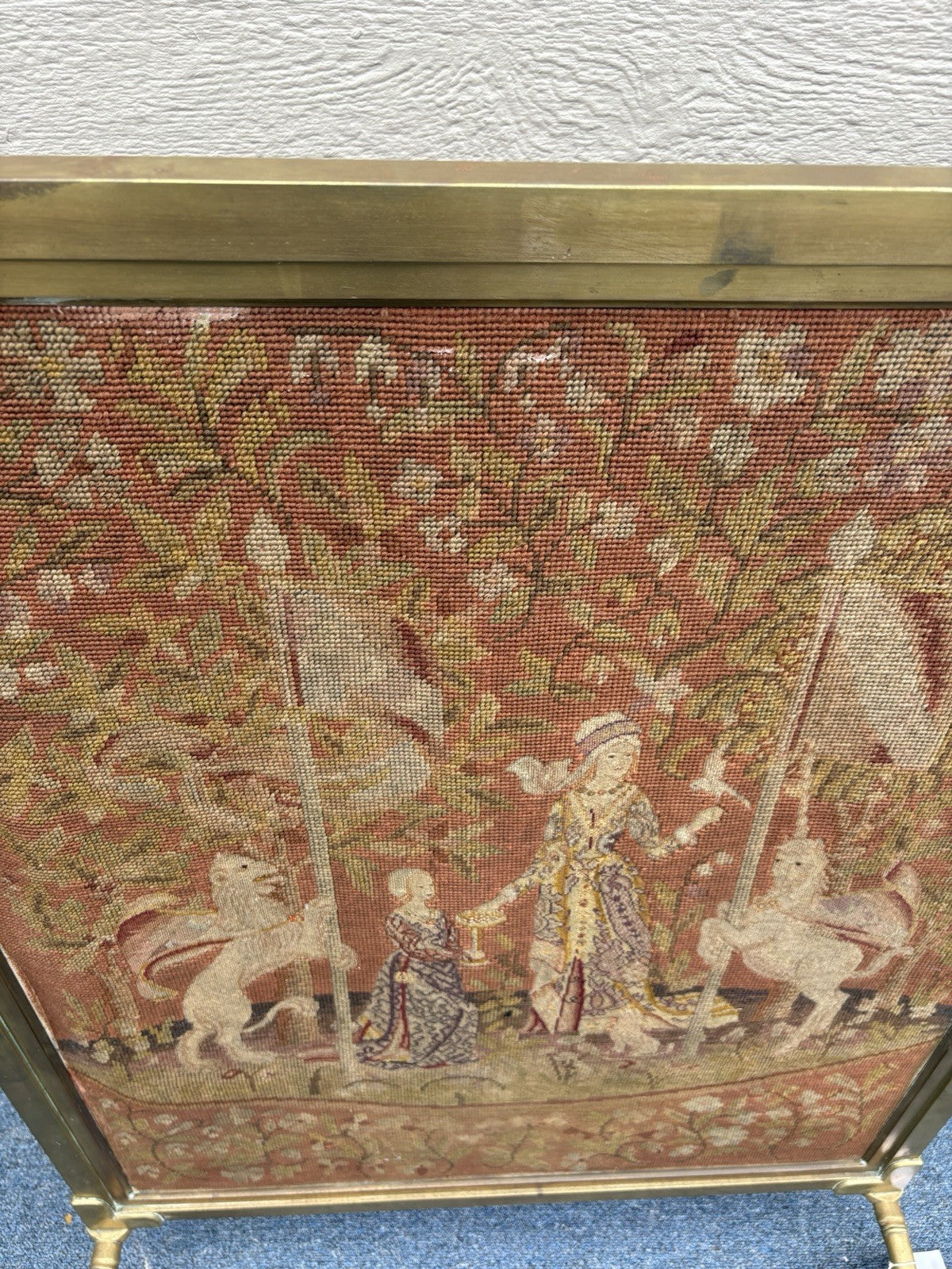 65585 BRONZE Custom Hand Made Fireplace Screen Room Divider