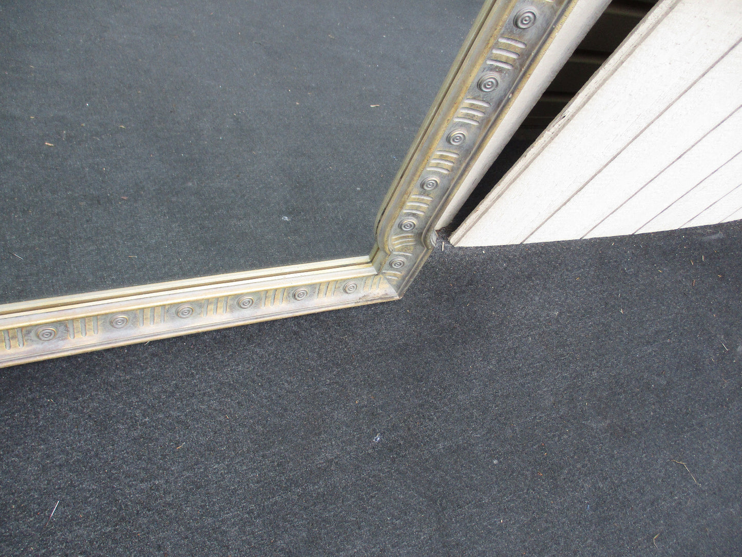 64126 LARGE Shell Carved Wall or Floor Mirror 38x58