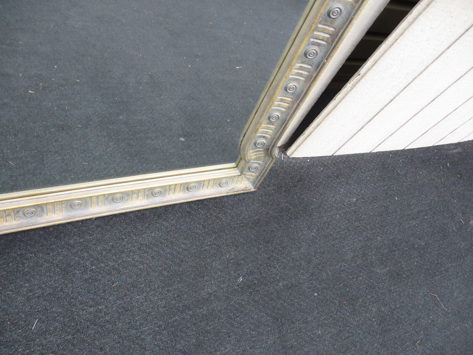 64126 LARGE Shell Carved Wall or Floor Mirror 38x58