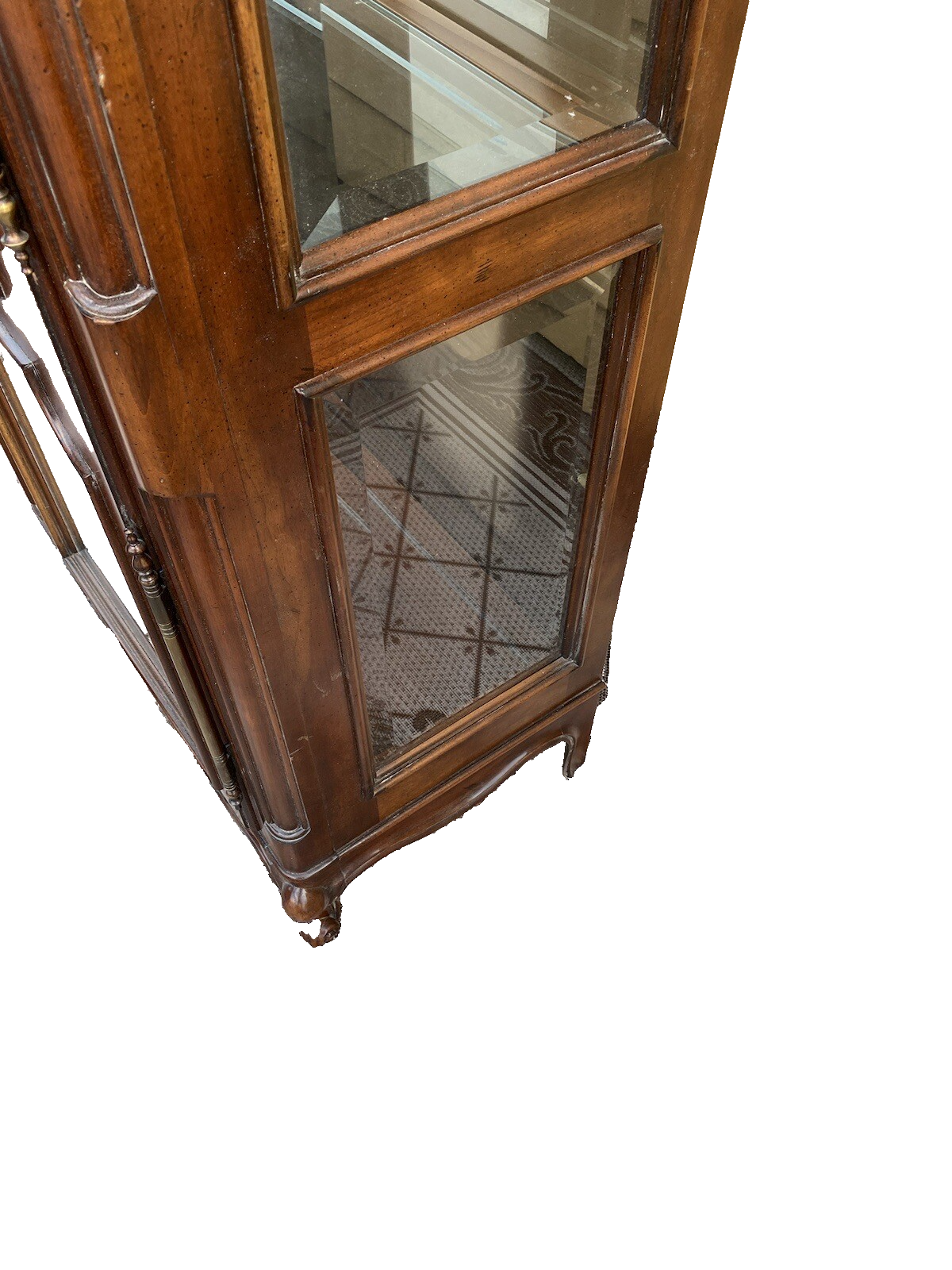 64784 Super Quality Lighted Curio China Cabinet