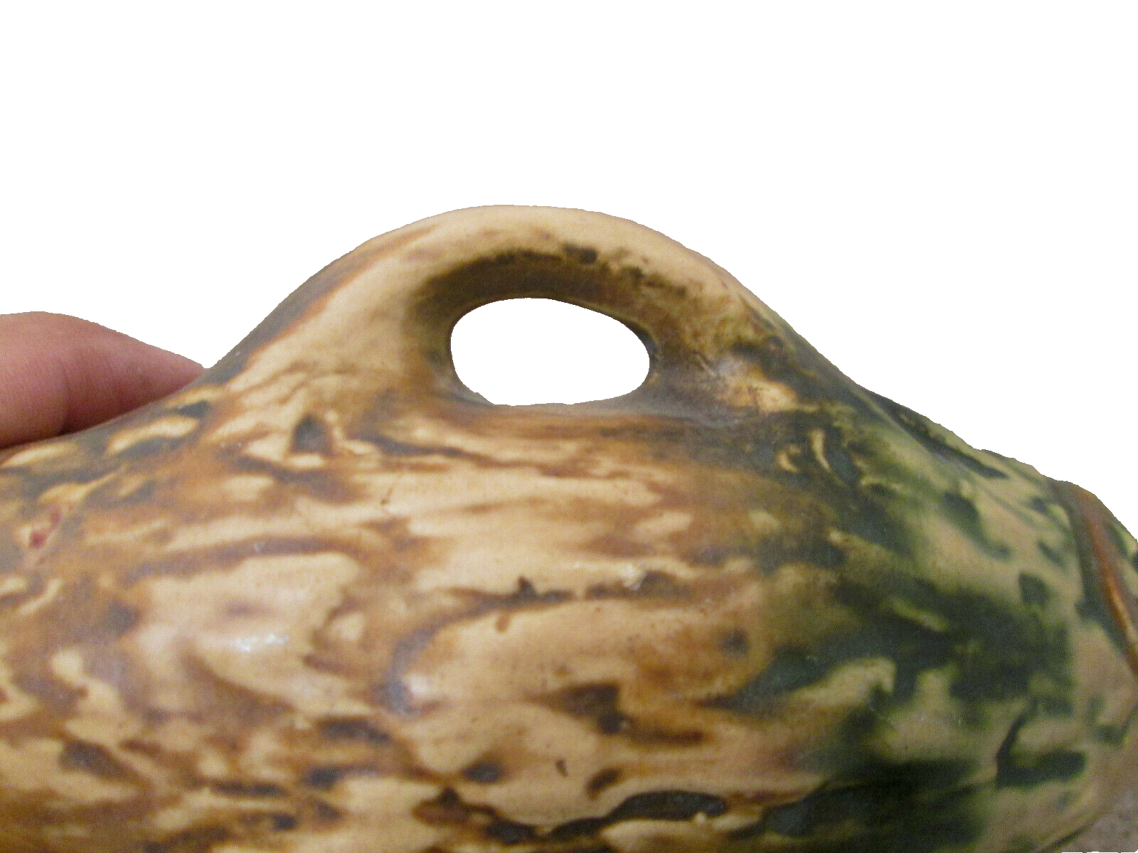 COL-WW:  ROSEVILLE IMPERIAL POTTERY CONSOLE FLOWER BOWL