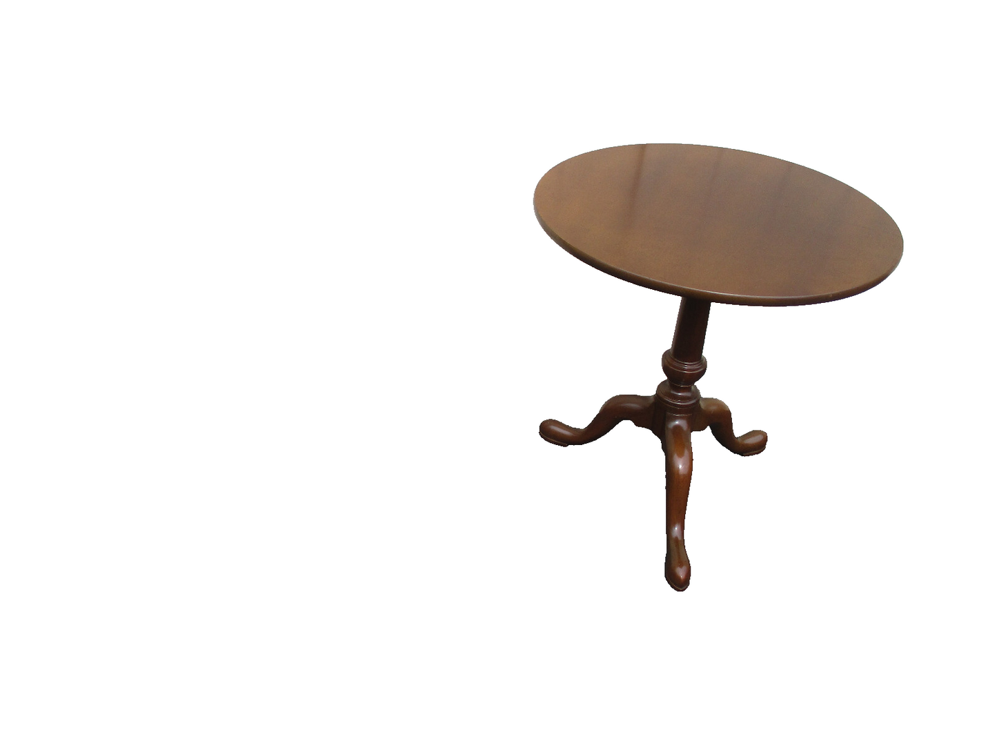 64555  KITTINGER Williamsburg Furniture Solid Mahogany Lamp Table Nightstand