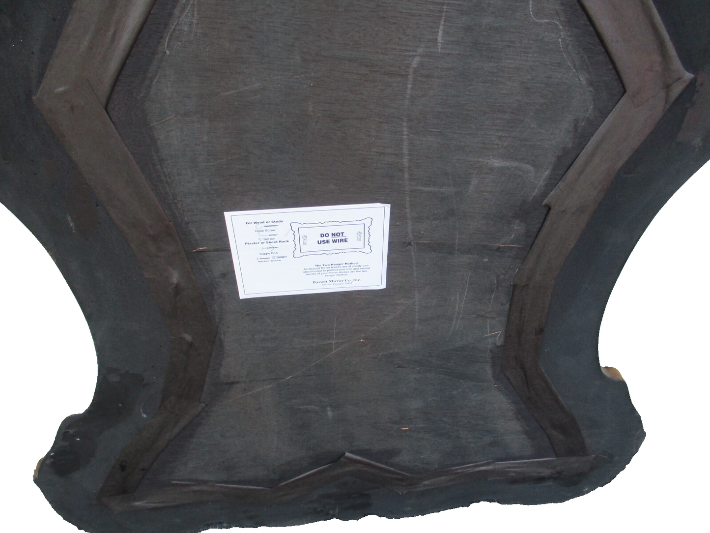 63607 Decorator Accent Mirror in Fancy Picture Frame