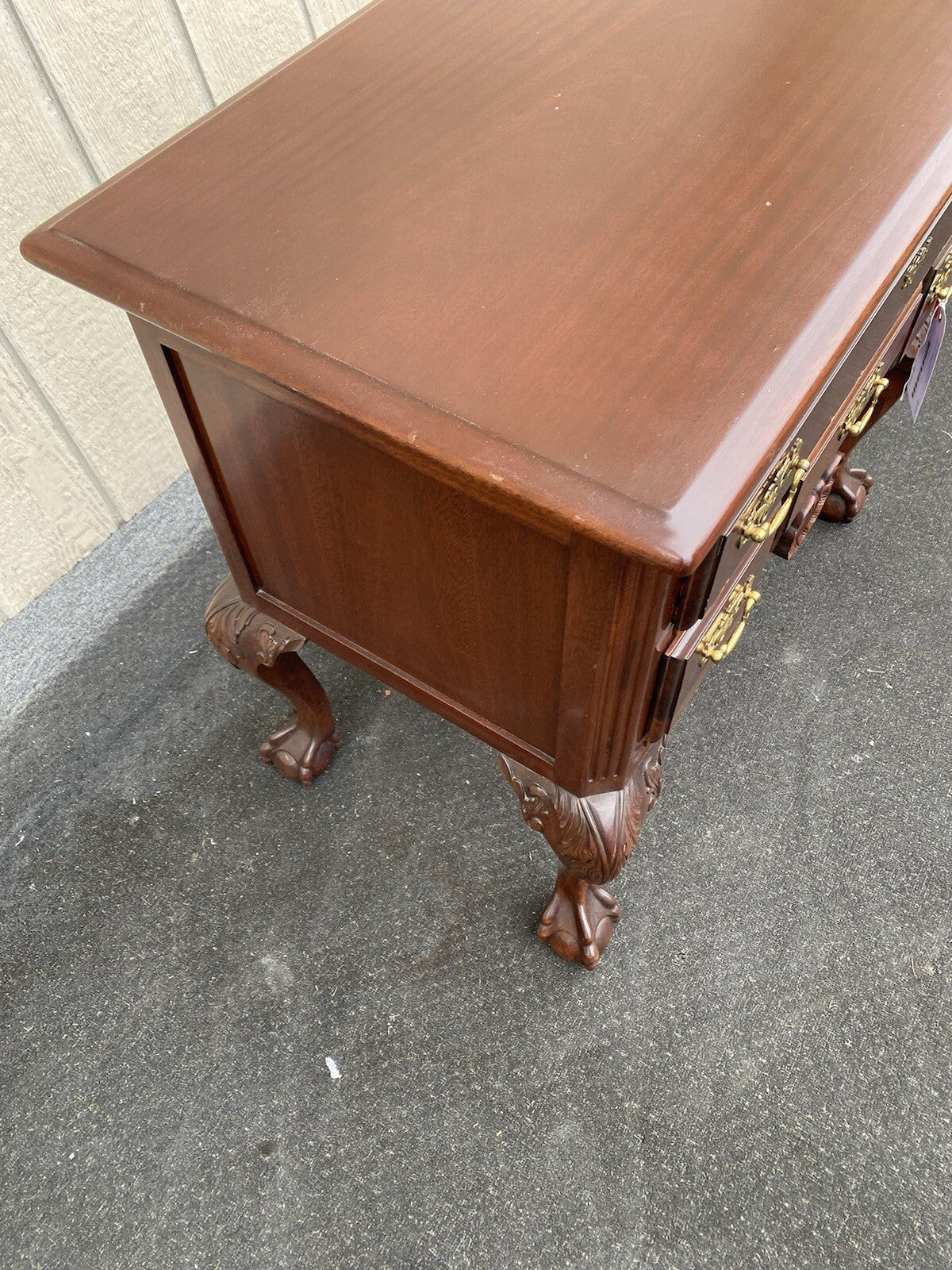 66015 Solid Mahogany 3 Drawer Chest Dresser