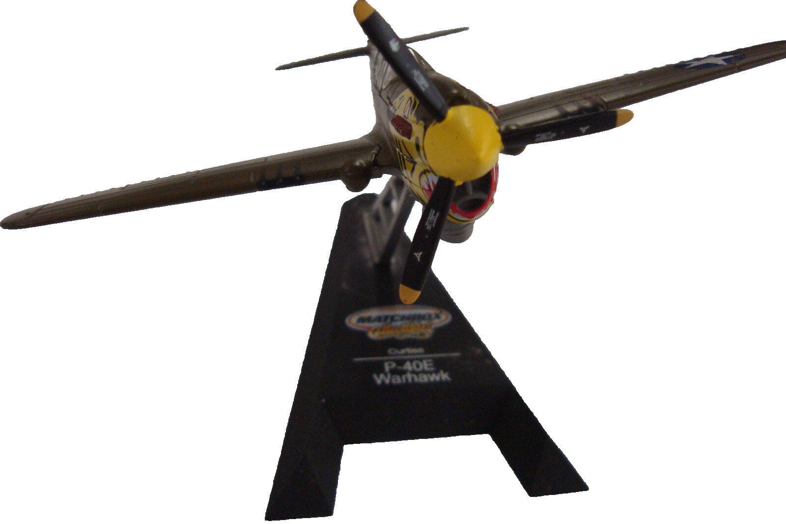 ES39 MATCHBOX Collectables WWII Curiss P-40E Warhawk "Aleutian Tigers"