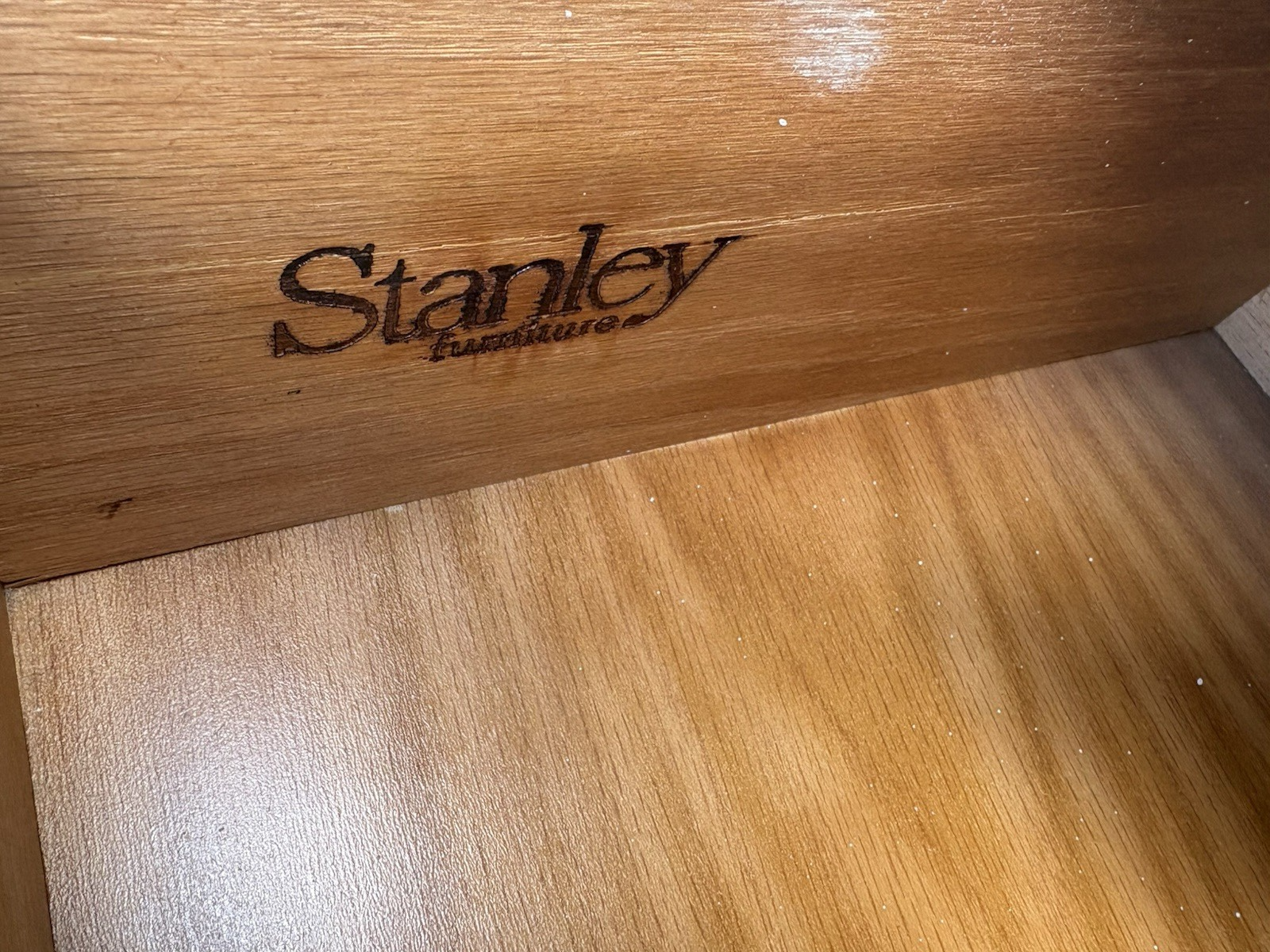 00001 French Provincial STANLEY Furniture  High Chest Dresser Chifferobe