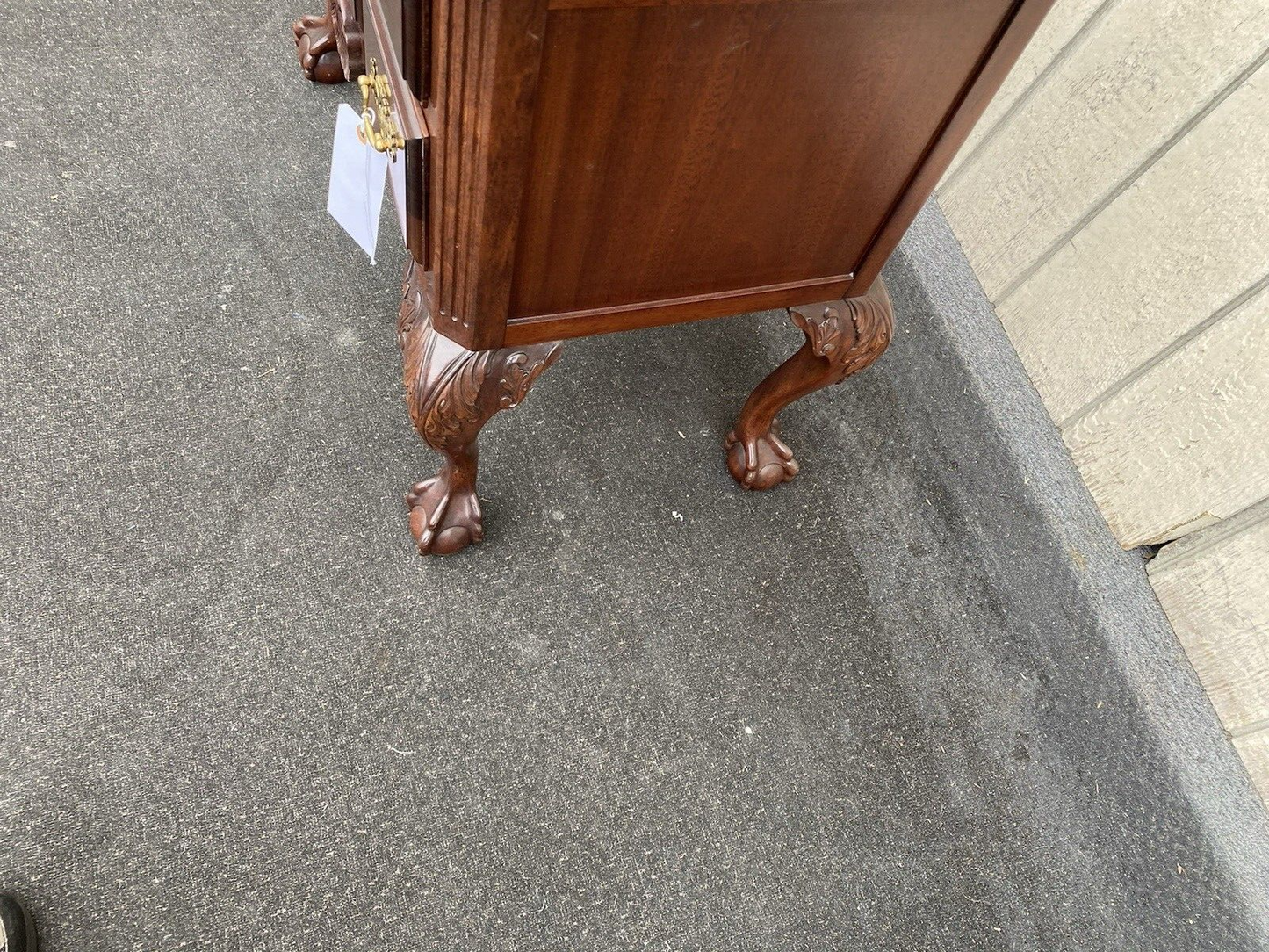 66015 Solid Mahogany 3 Drawer Chest Dresser