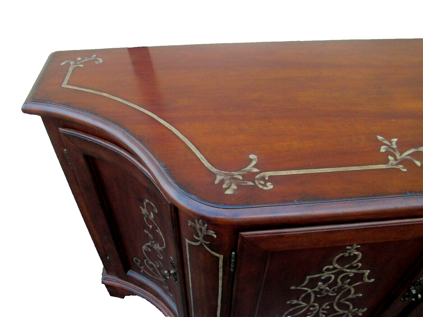 57287 LEXINGTON WAVERLY LARGE SIDEBOARD SERVER CABINET DRESSER W/ MIRROR