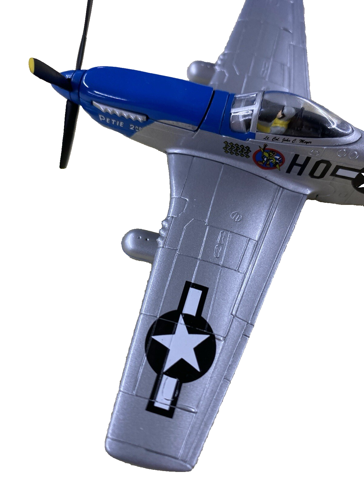 ES 312 Aviation Archive Corgi P 51 D Mustang PETIC 2nd AA32204