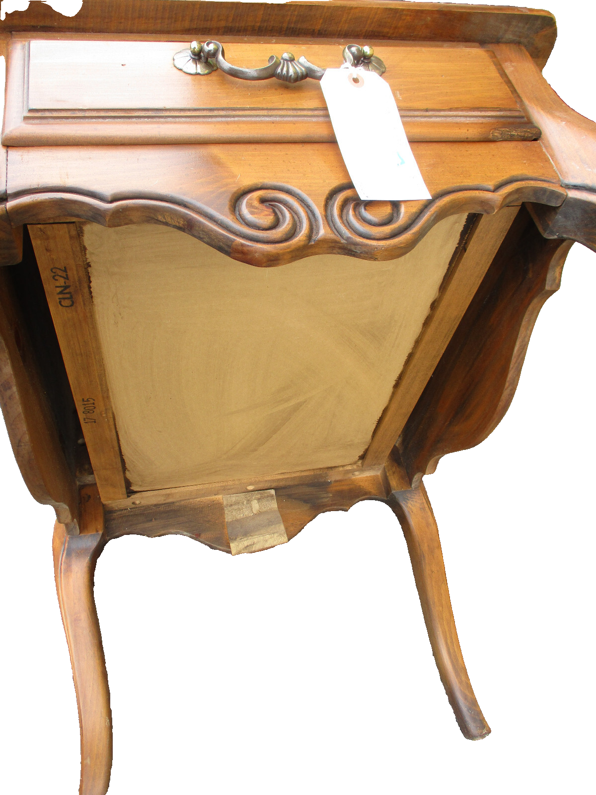 59737 ETHAN ALLEN  Pine Lamp Table Stand Nightstand