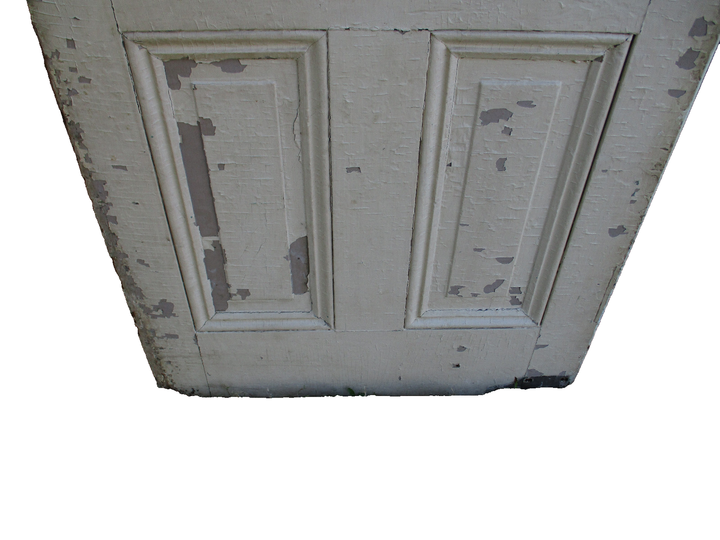 DOOR 08:    Antique  Raised Paneled Victorian Wood  Door 31" x 88 1/2"H