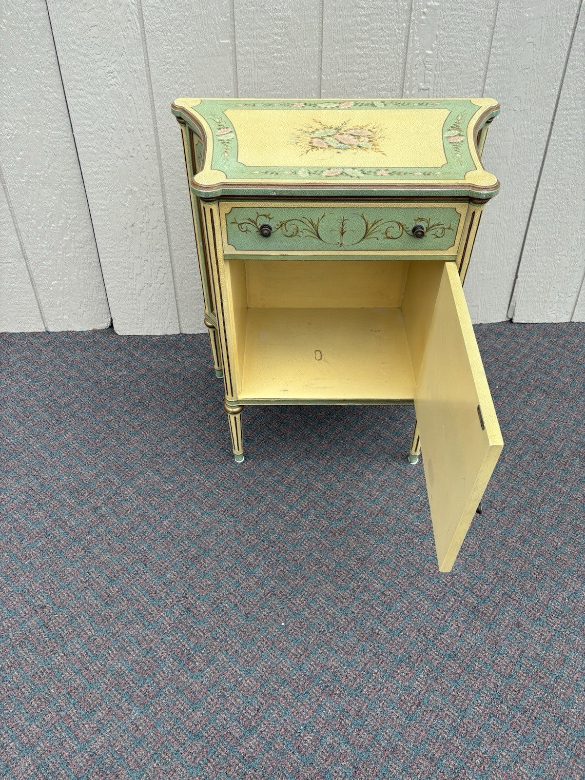 67191 Decorator Nightstand End Table Stand with Drawer