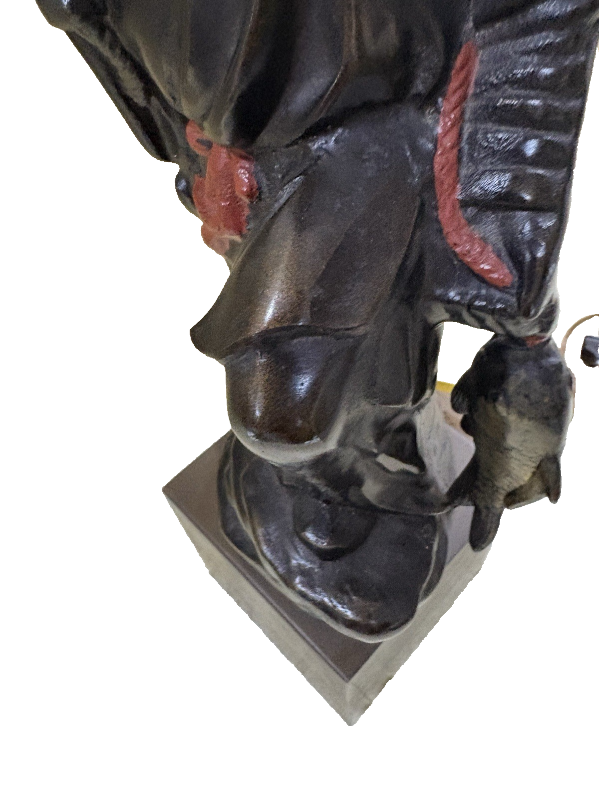 49966 Oriental BUDDAH Table Lamp with NO Shade