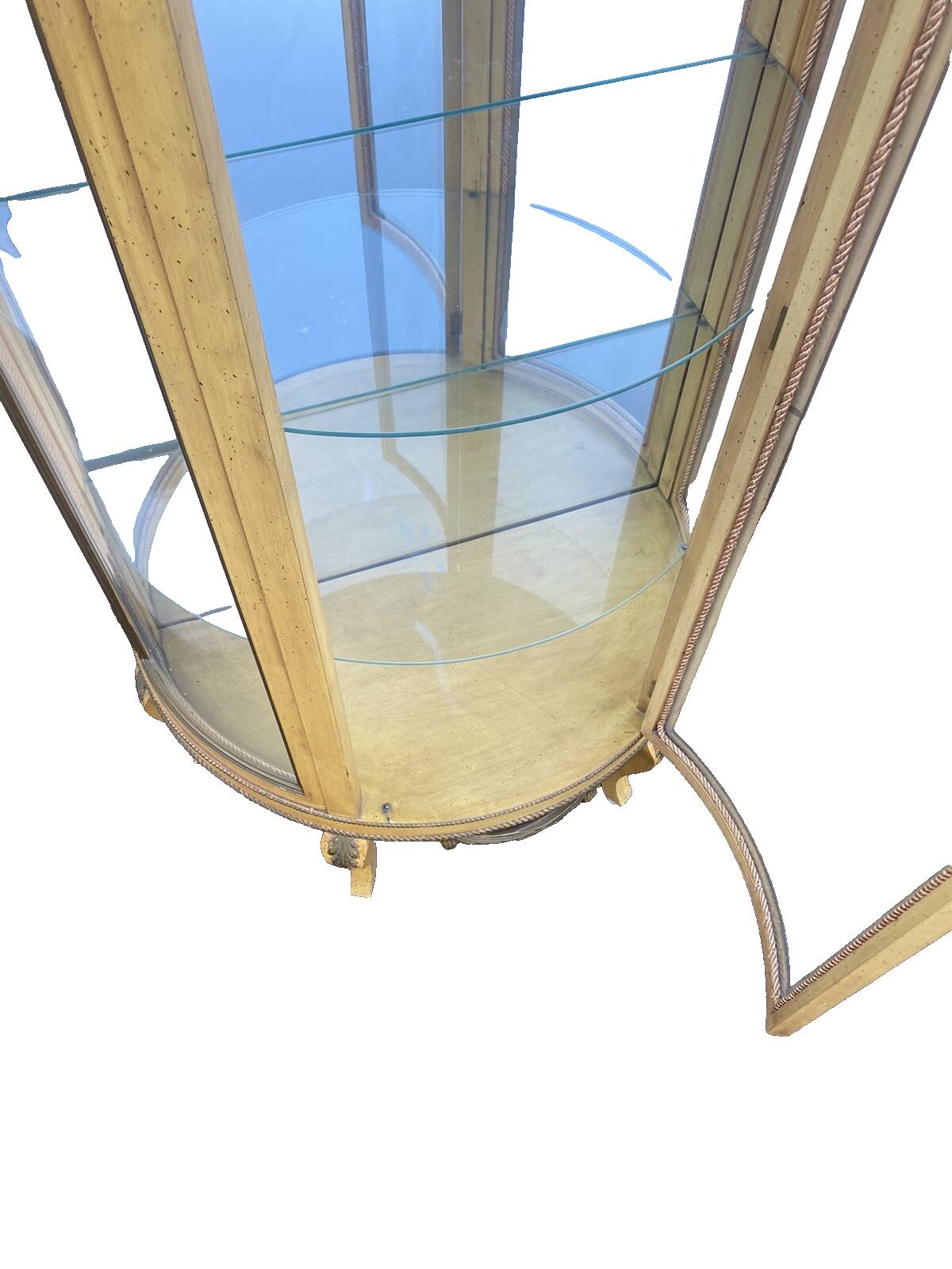 65247 LOUIS XV Curio China Cabinet
