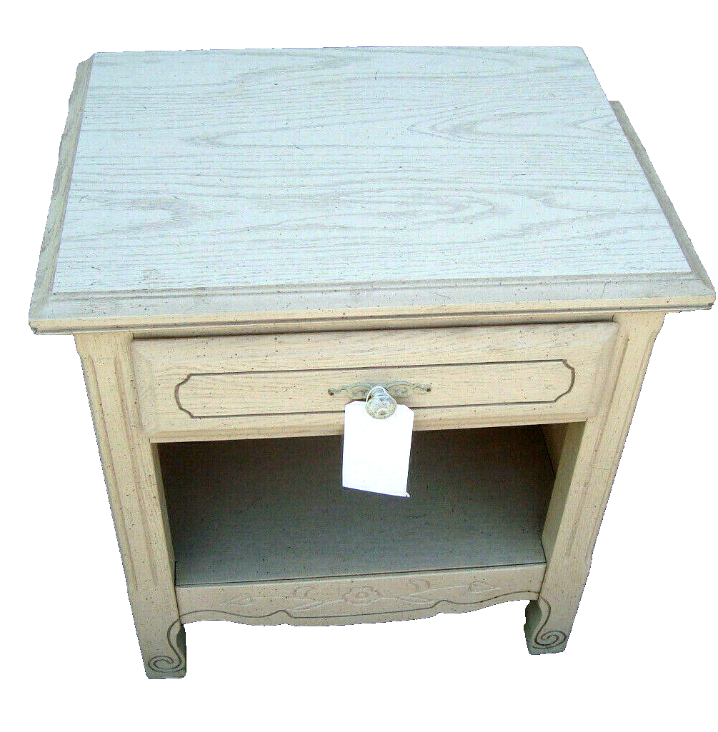 61763 Romantic Shabby Decorator Night Stand End Table Stand