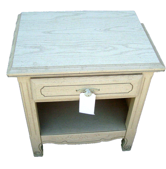 61763 Romantic Shabby Decorator Night Stand End Table Stand