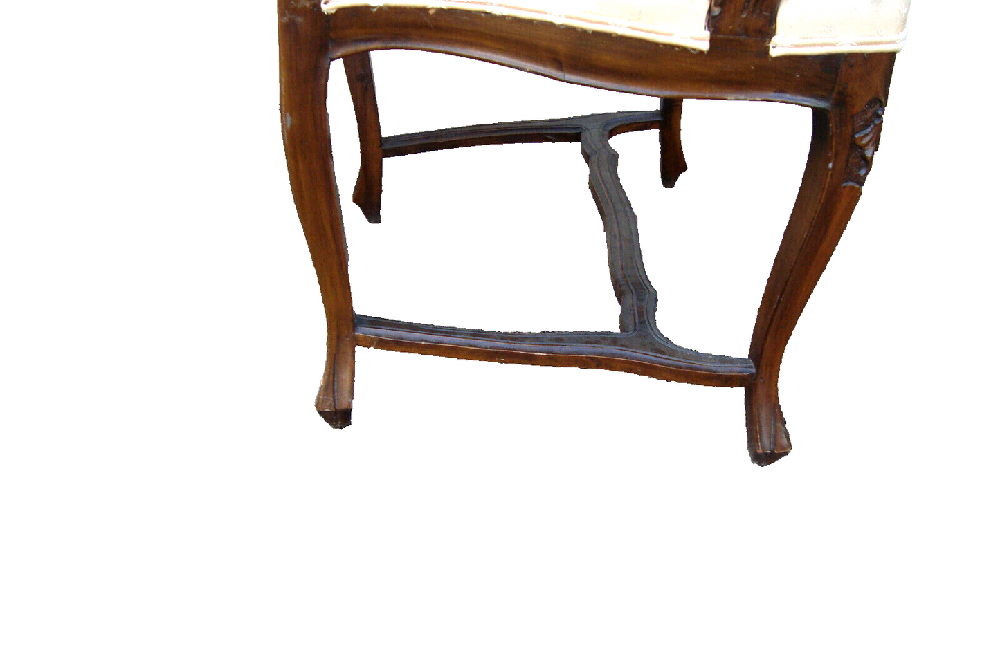 59853 Pair Custom Made French Country Armchairs Dining Chairs