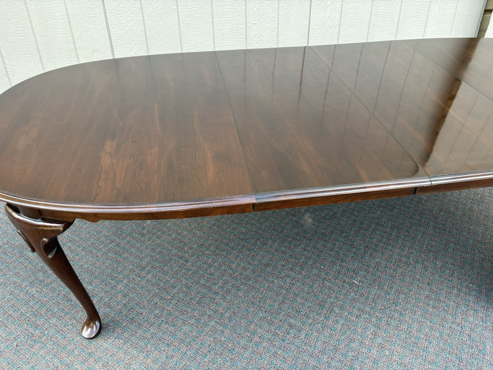 00001 ETHAN ALLEN Mahogany Dining Table with 2 Leafs TABLE TOP  44" x 102"