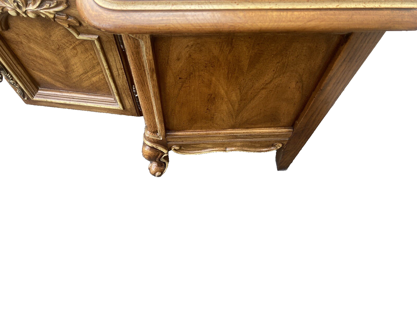 64496  Pair French Country 2 Door Nightstands