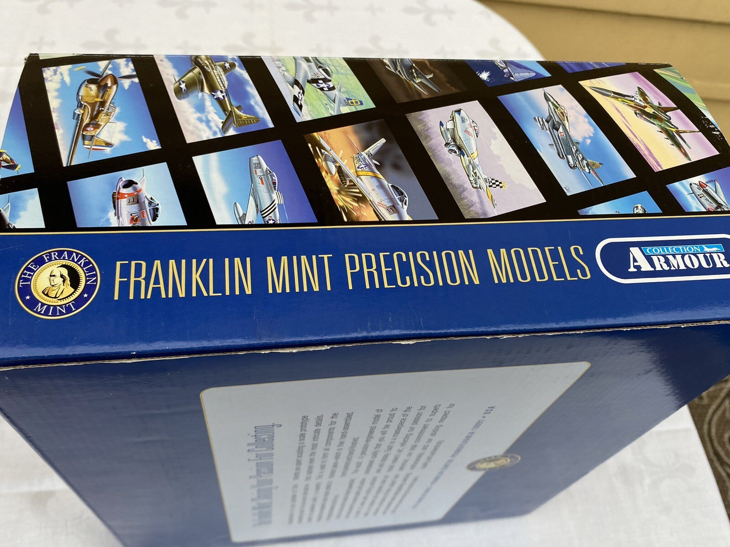 ES 61 :   FRANKLIN MINT EAST INDIA Squadron Spitfire FMTM with box