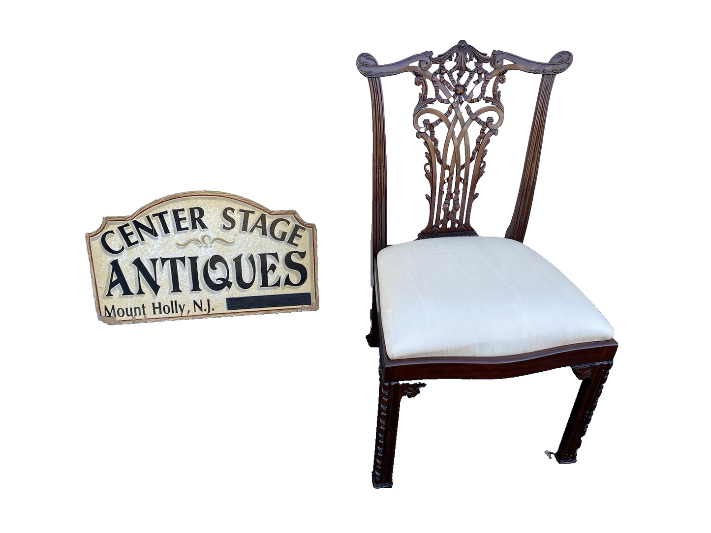 66347 MAITLAND Smith Mahogany Side Chair
