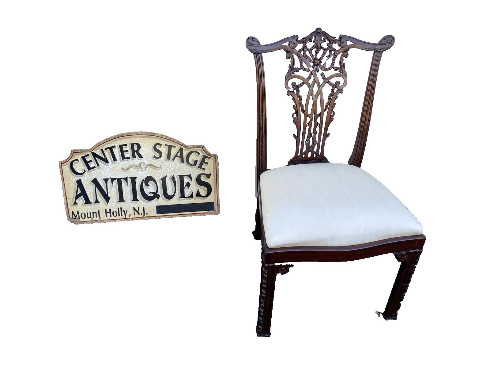 66347 MAITLAND Smith Mahogany Side Chair