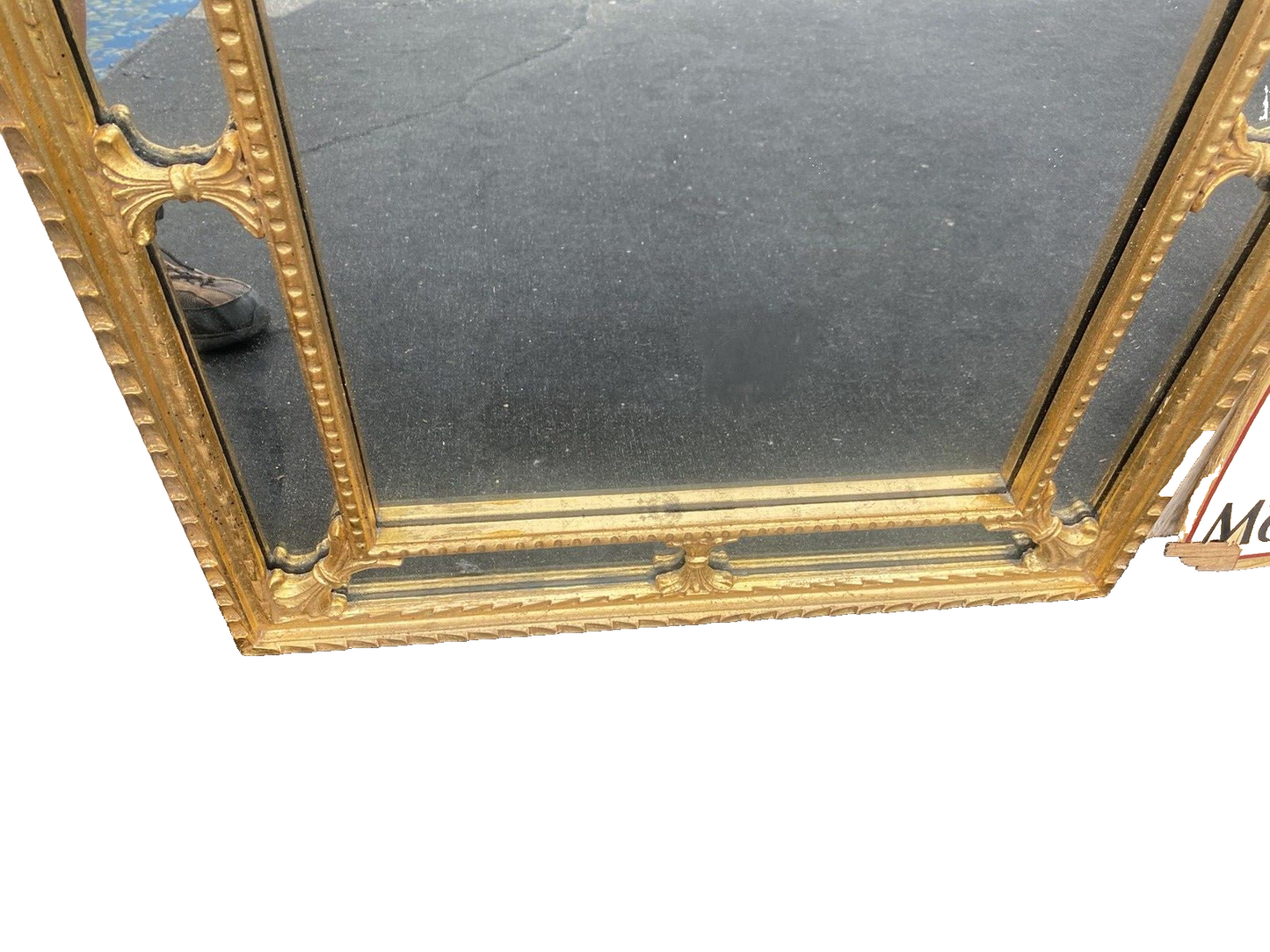 65739 Rectangular La Barge Gold Decorator Mirror