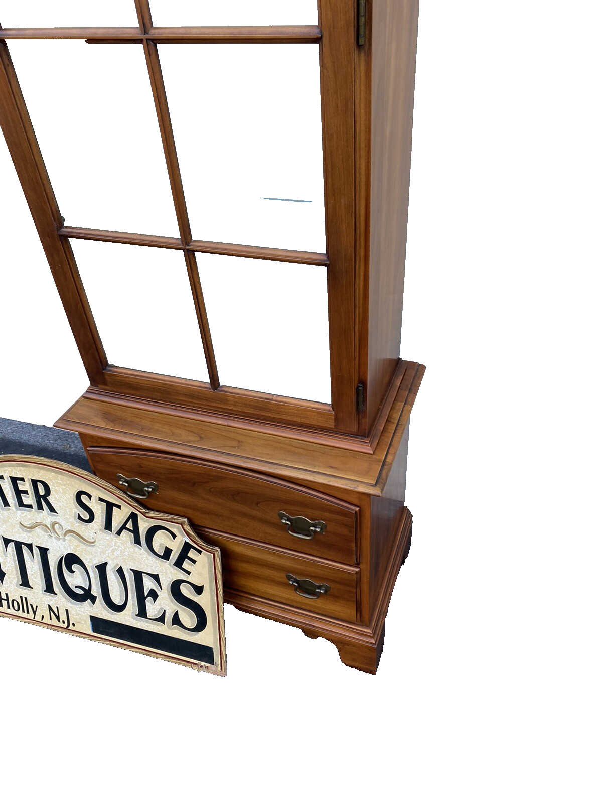 65957   Solid Cherry STATTON Centennial Furniture Curio Cabinet