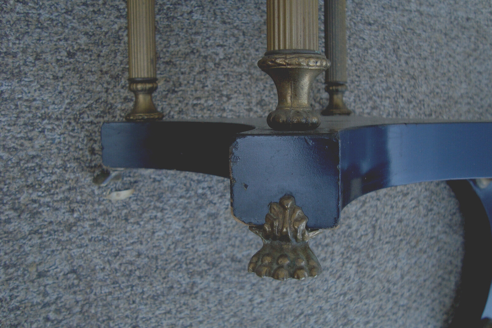 60919 Pair Quality Modern  Metal and Marble Lamp Table  Coffee Table Stand s