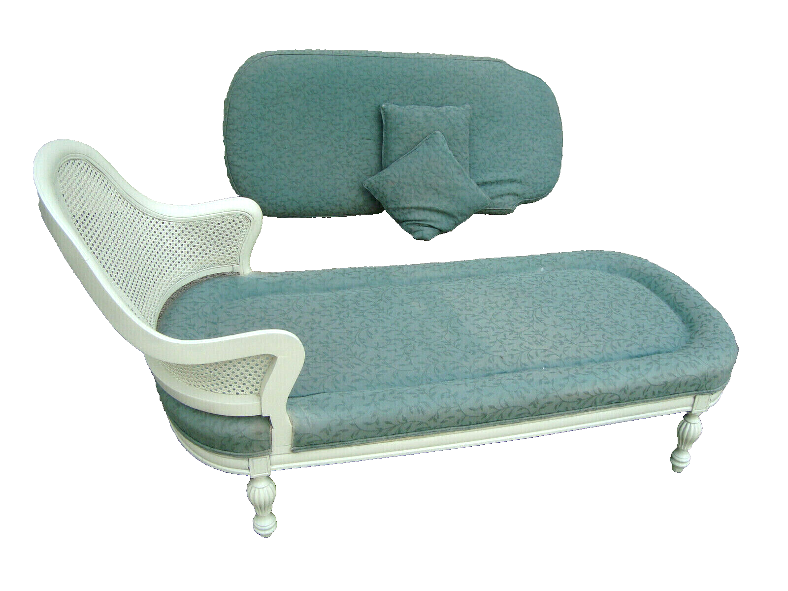 60874  Romantic Shabby Sofa Chaise Lounge Chair