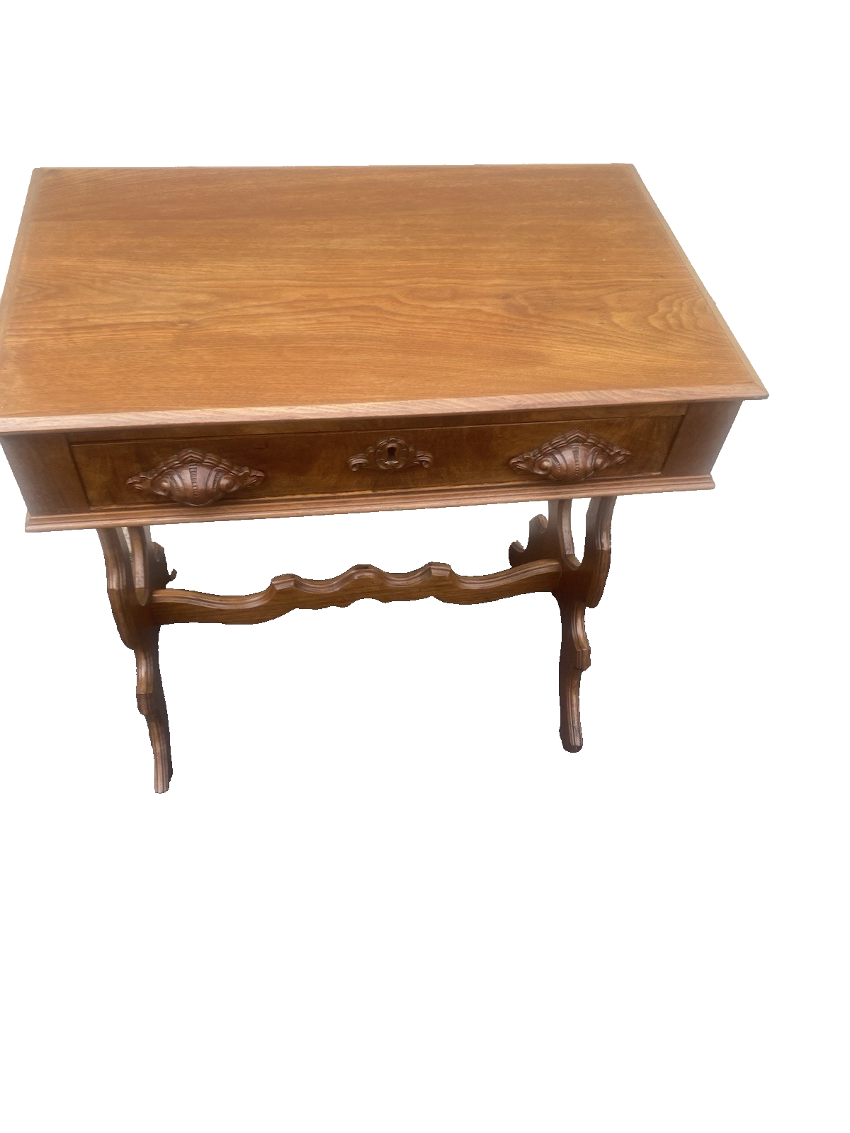 66588 Antique Walnut Victorian Lamp Table Stand