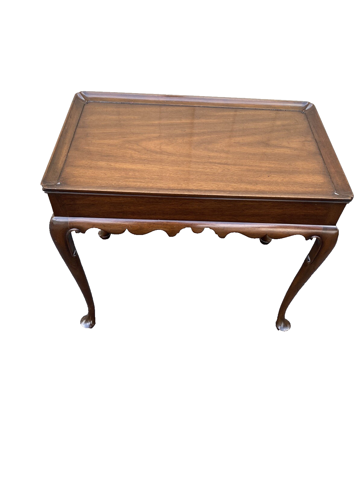 65736 C W KITTINGER Mahogany  Tea Table Lamp Table Stand