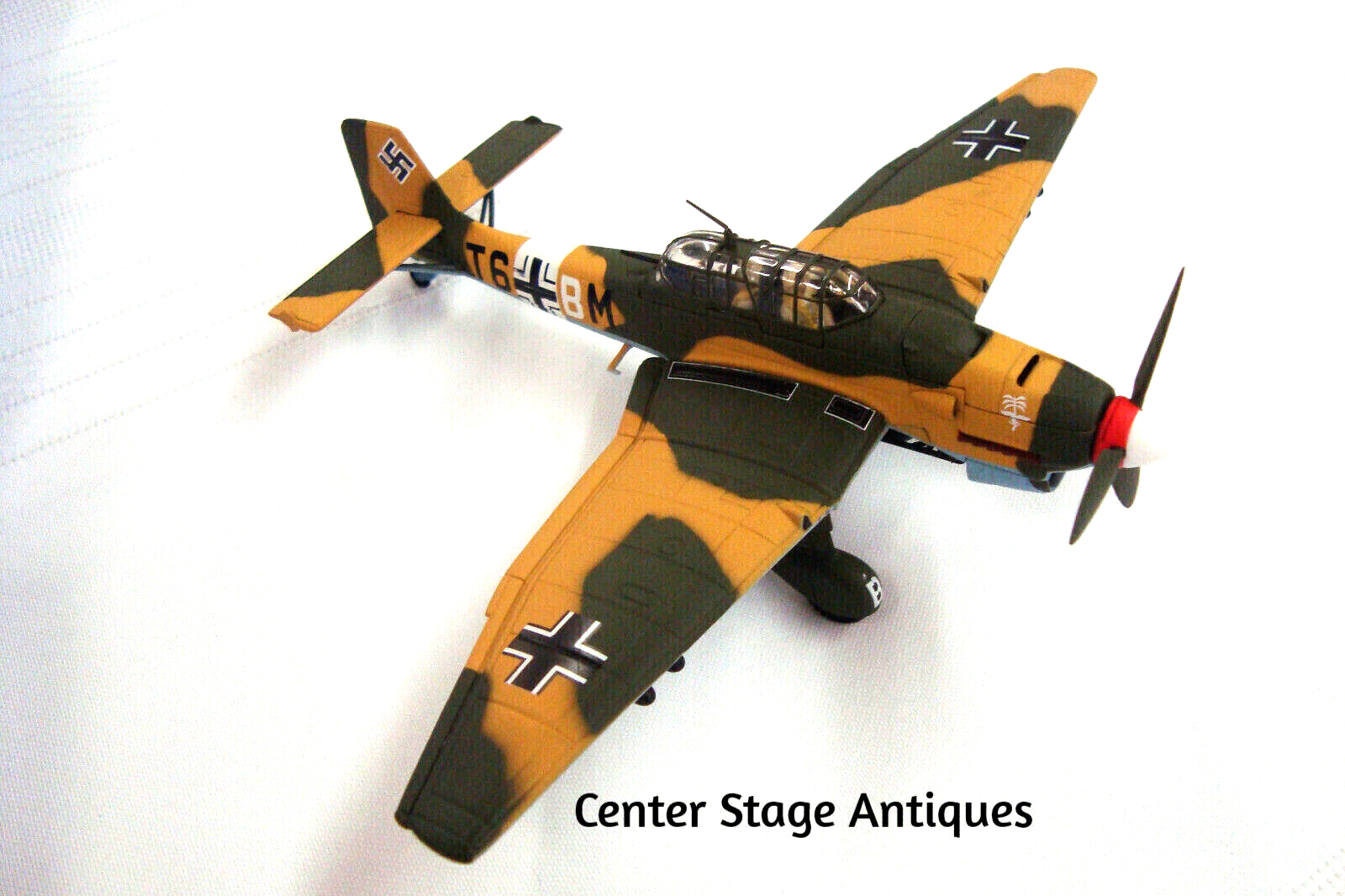 ES14 - Corgi LUFTWAFFE Junkers JU  87B 2 STUKA T6  BM Airplane Plane Scale 1/72