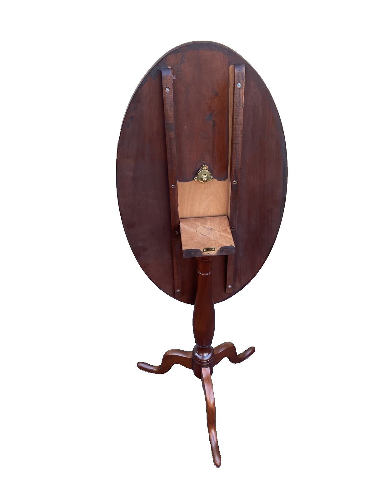 66101 Solid Cherry Tilt Top Lamp table Stand