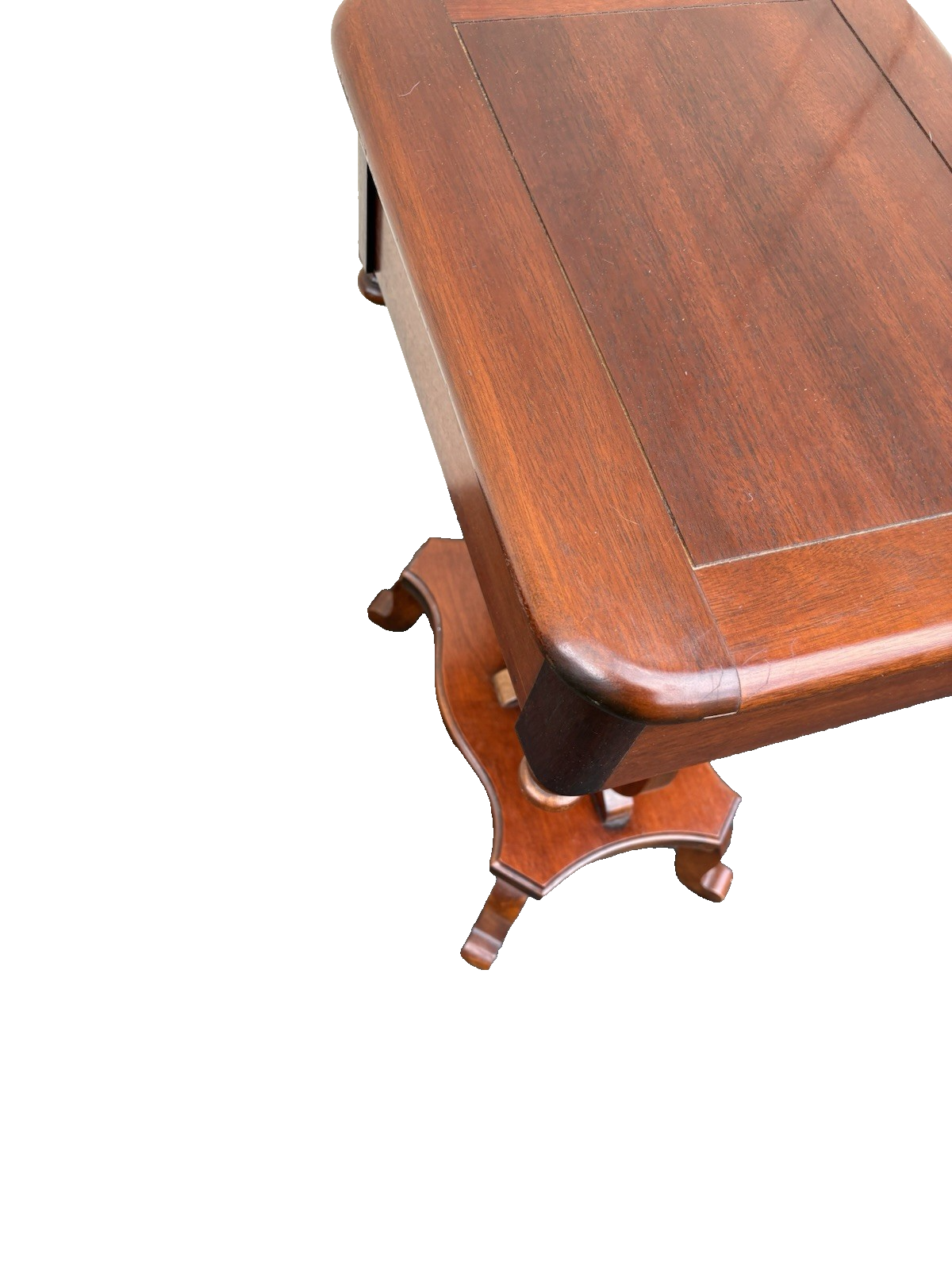 66726  DIXIE Furniture Mahogany Nightstand End Table Stand