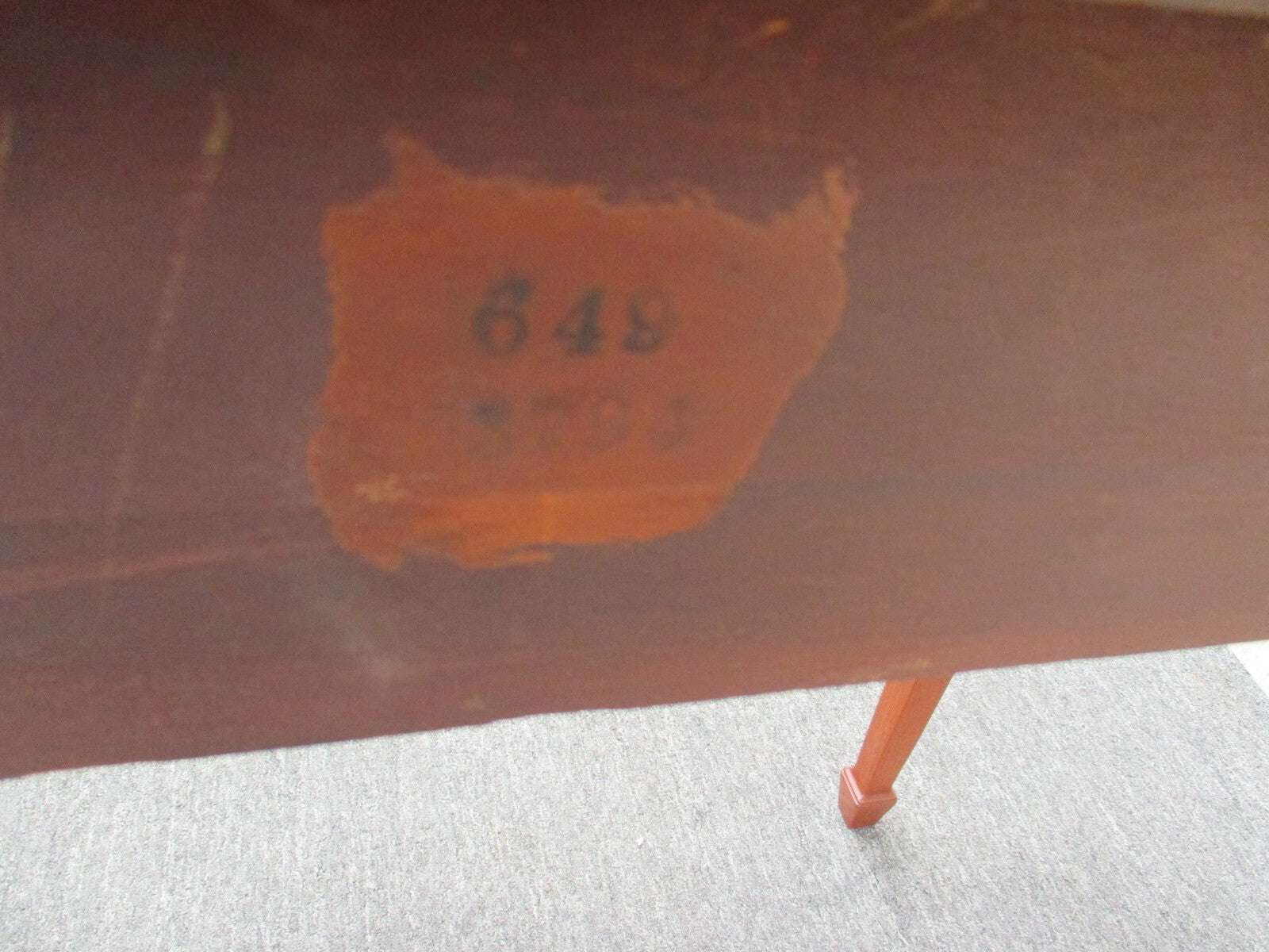 62672   Mahogany Console Hall  Table Sideboard Server