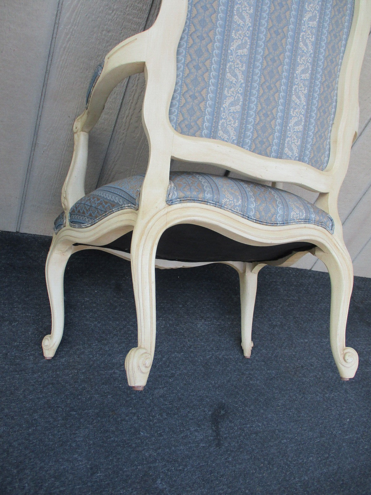 63502  Pair ETHAN ALLEN Bergere Armchair Chairs