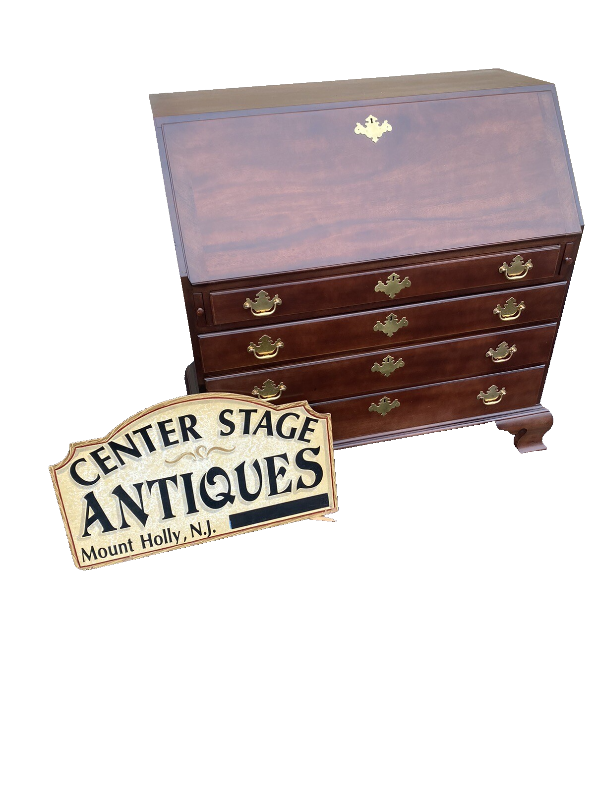 63375 Custom Hand Made URGELLES PENON SA slantfront desk