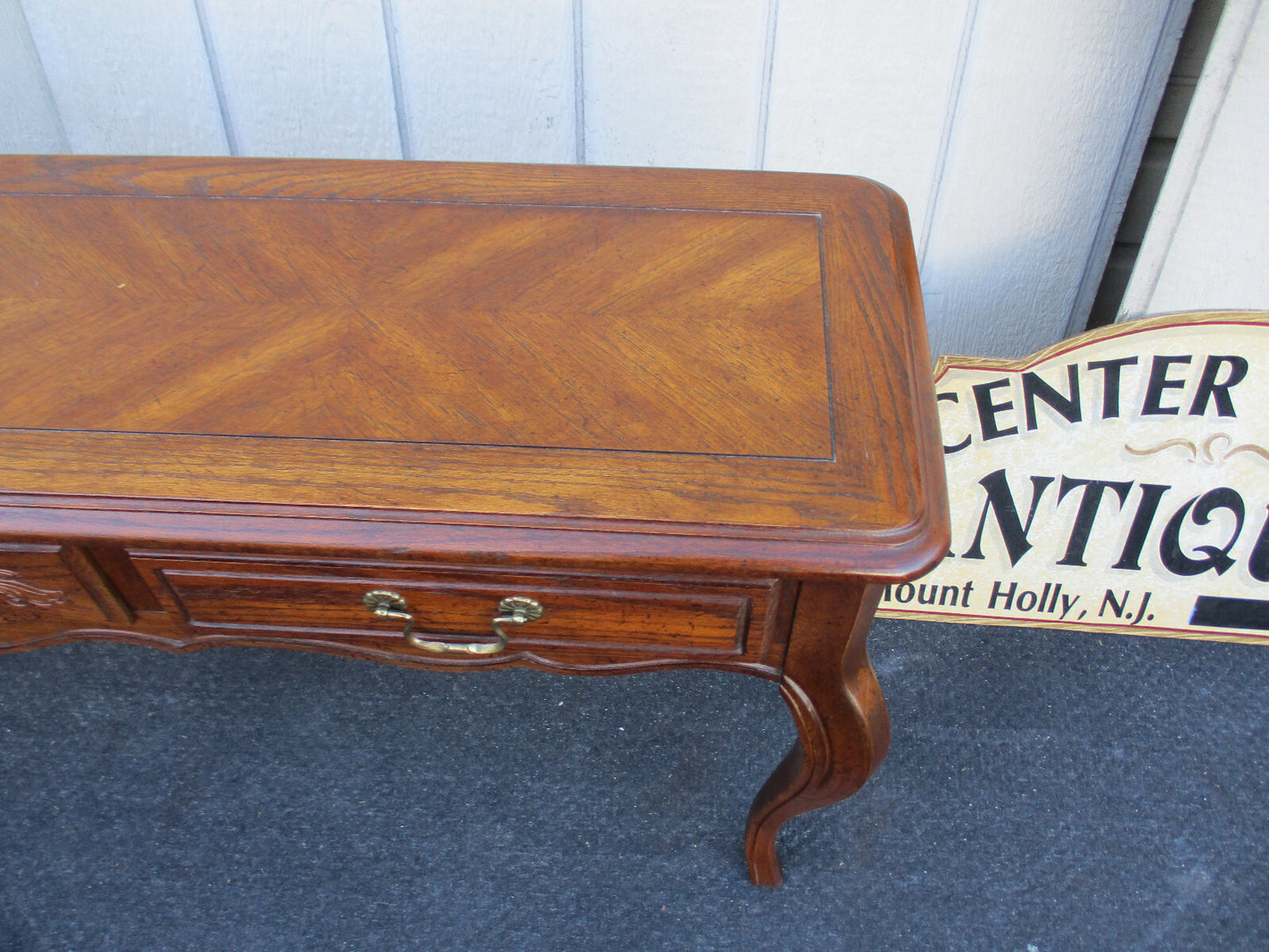 63989 HAMMARY Furniture Console Library Hall Table Stand