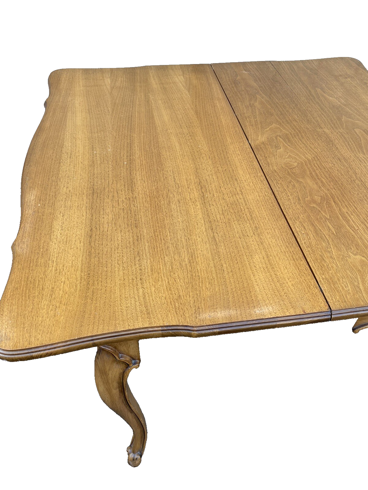 66283  French Country Leather Top Game Table Dining Table