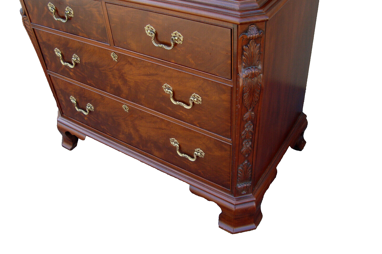 61768   HICKORY CHAIR Wardrobe High Chest Entertainment Cabinet  QUALITY