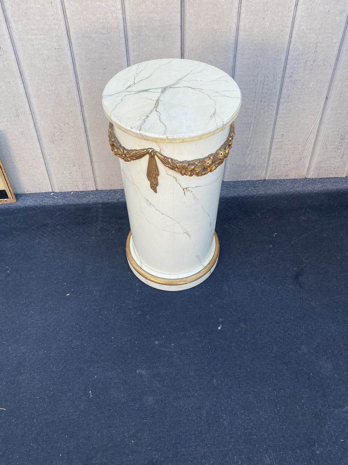 65967   Decorator  WOOD  Plant Pedestal Stand