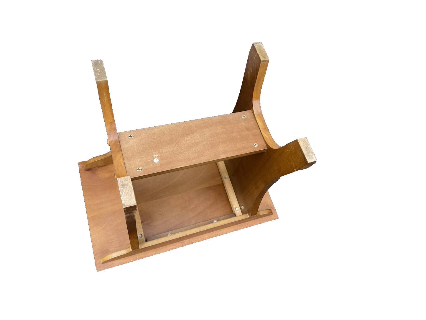 66601 Solid Oak Footstool Bench Stool