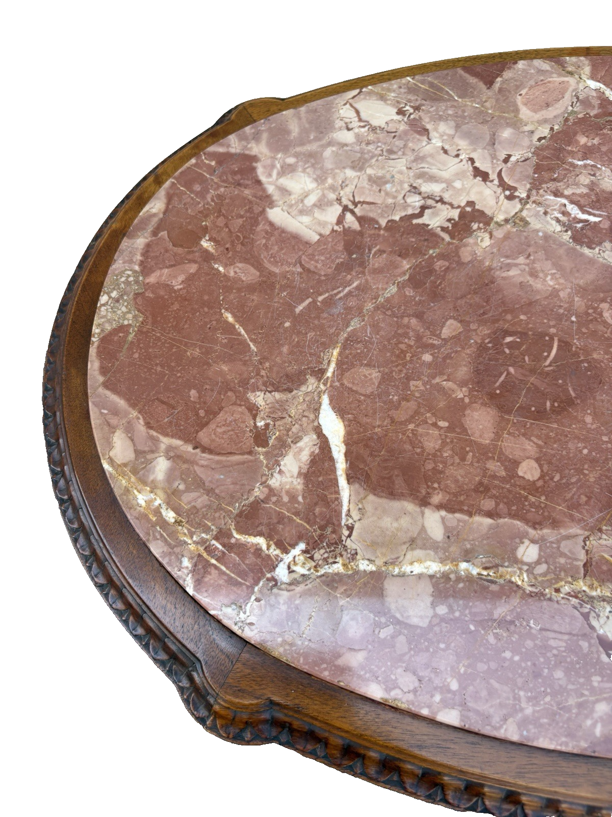 66898   Marble Top Decorator Lamp Table Stand